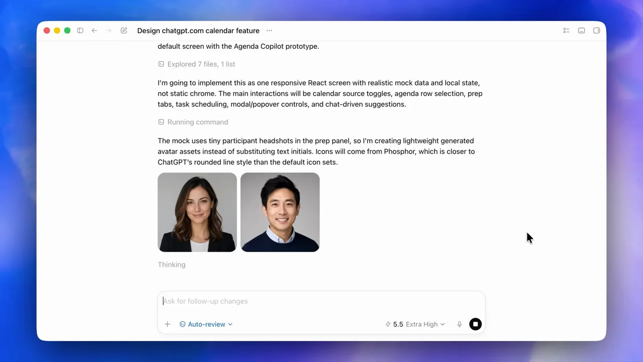 Implementation text is followed by small portrait assets.
