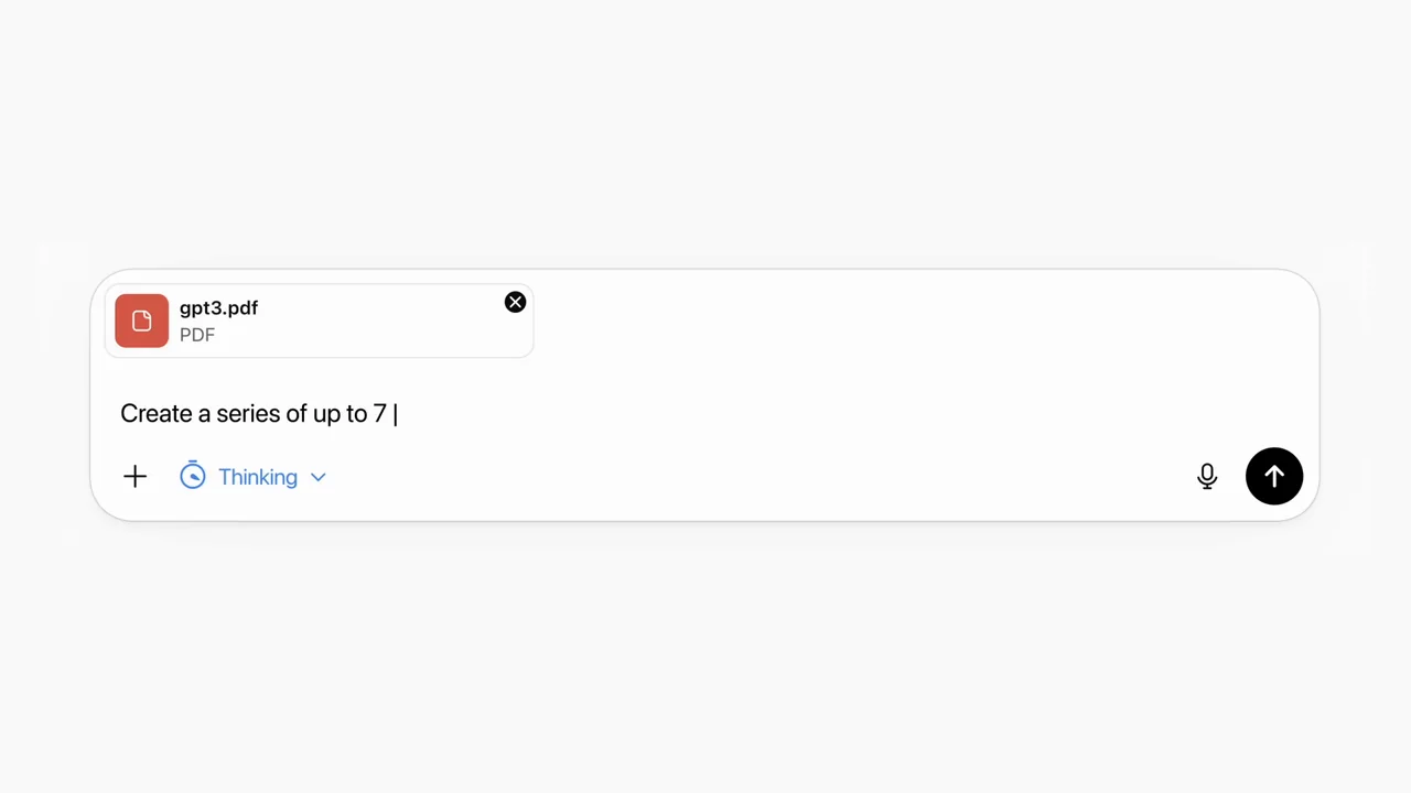 A source file accompanies a slide-generation request.