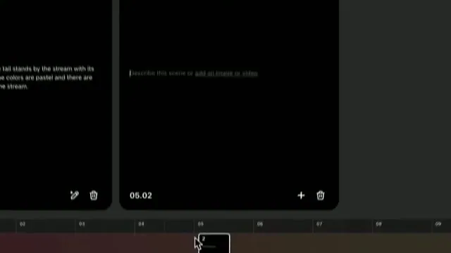 New card brought into view