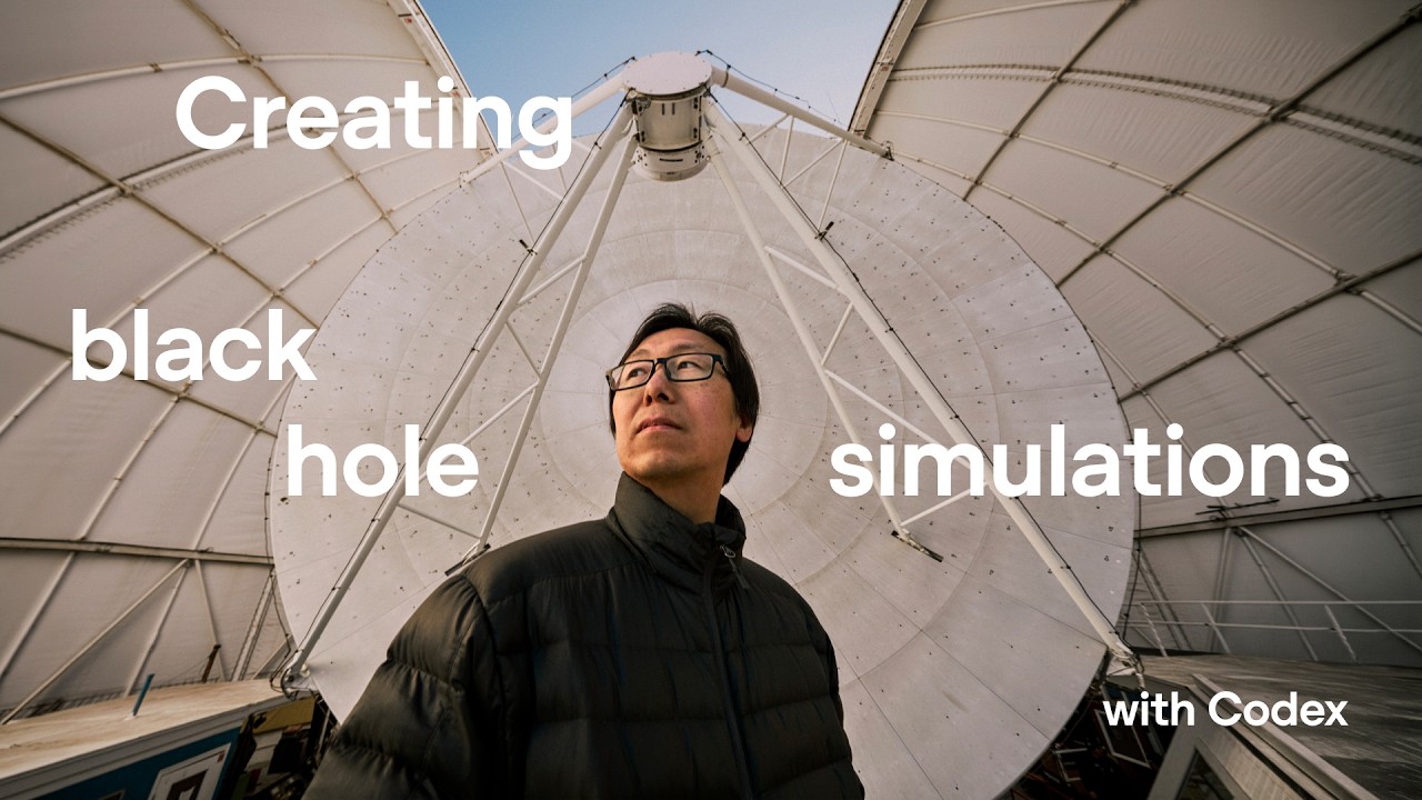 Creating black hole simulations with Codex — original channel thumbnail