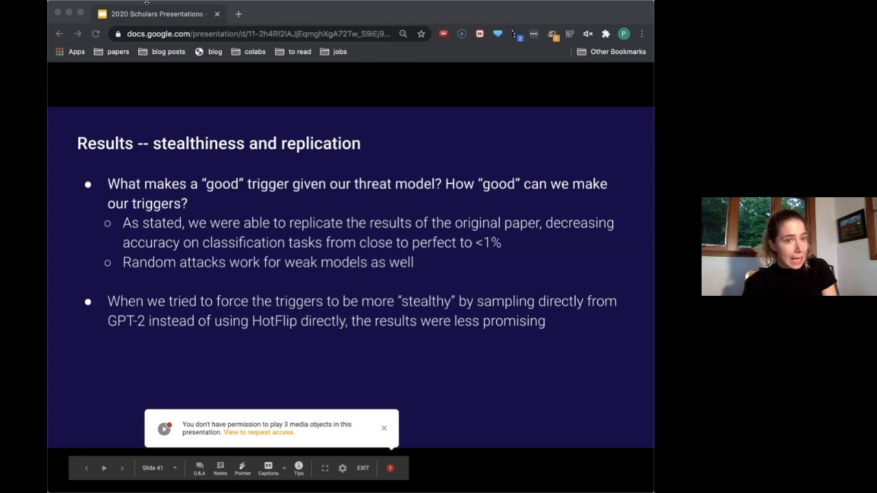 Universal Adversarial Perturbations and Language M… | Pamela Mishkin | OpenAI Scholars Demo Day 2020 — original channel thumbnail