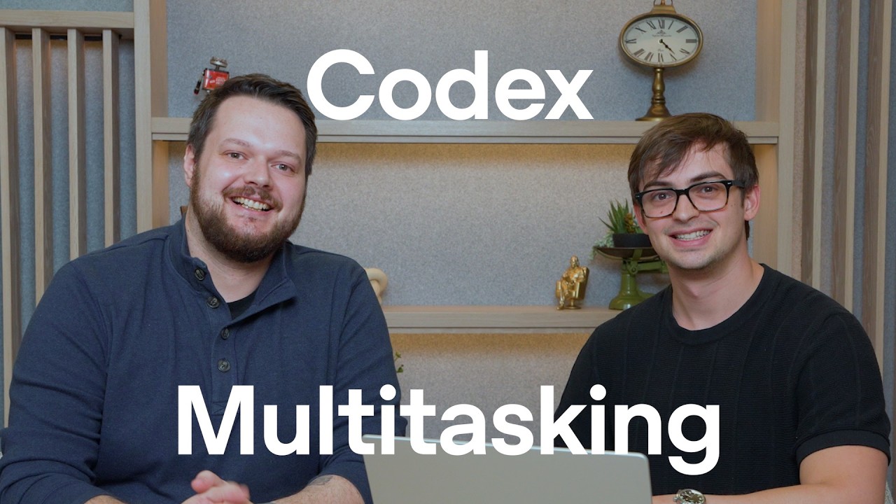 Multitasking with the Codex app — original channel thumbnail