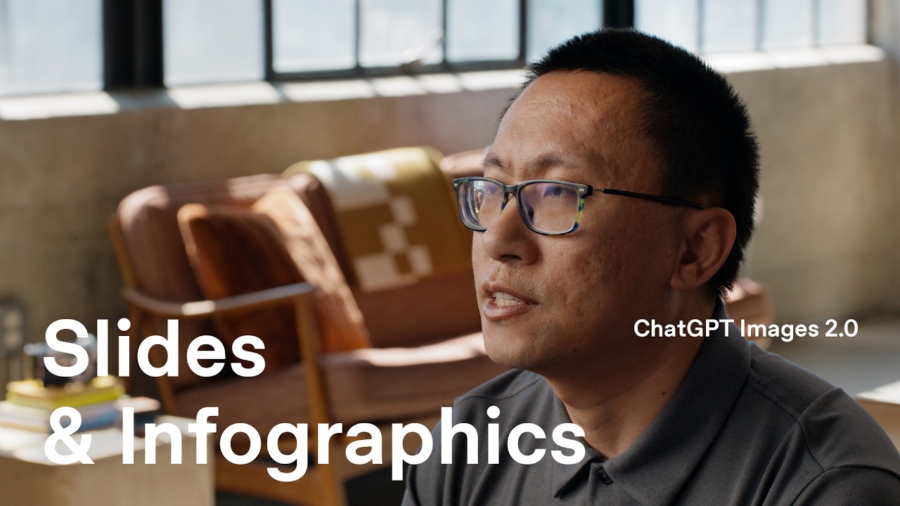 Slides & Infographics with ChatGPT Images 2.0 — original channel thumbnail