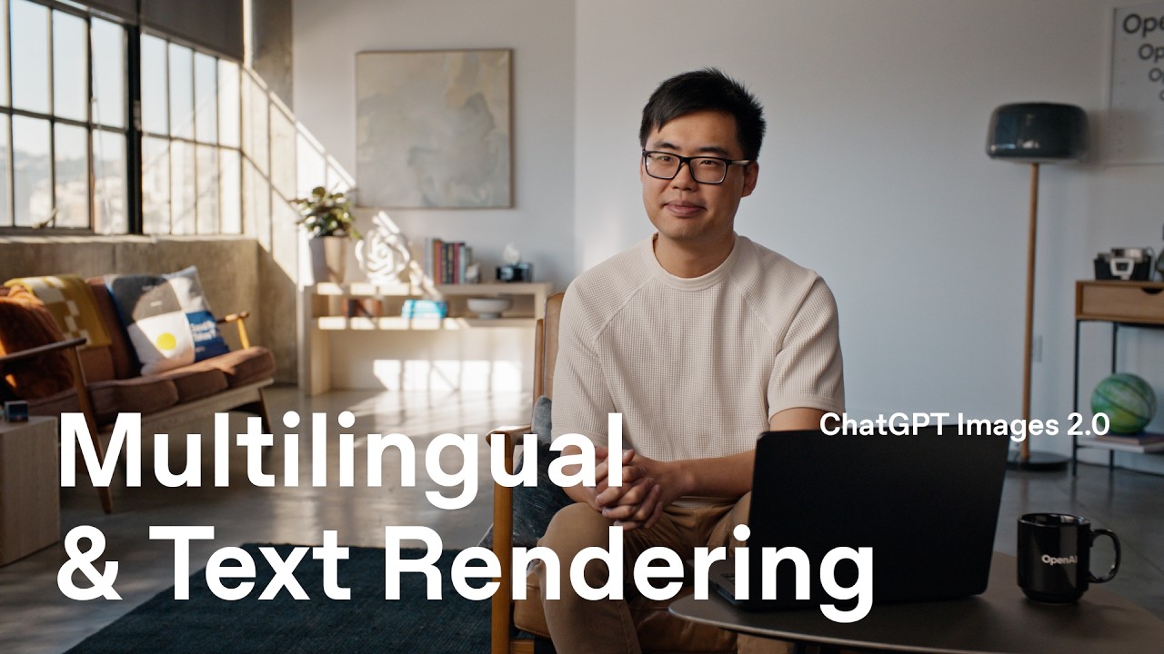 Multilingual & Text Rendering with ChatGPT Images 2.0 — original channel thumbnail