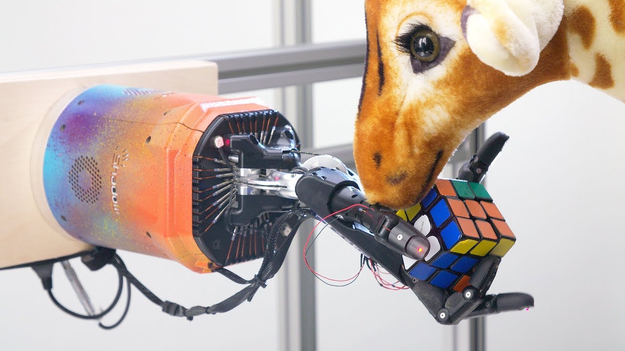 Solving Rubik’s Cube with a Robot Hand: Perturbations — original channel thumbnail