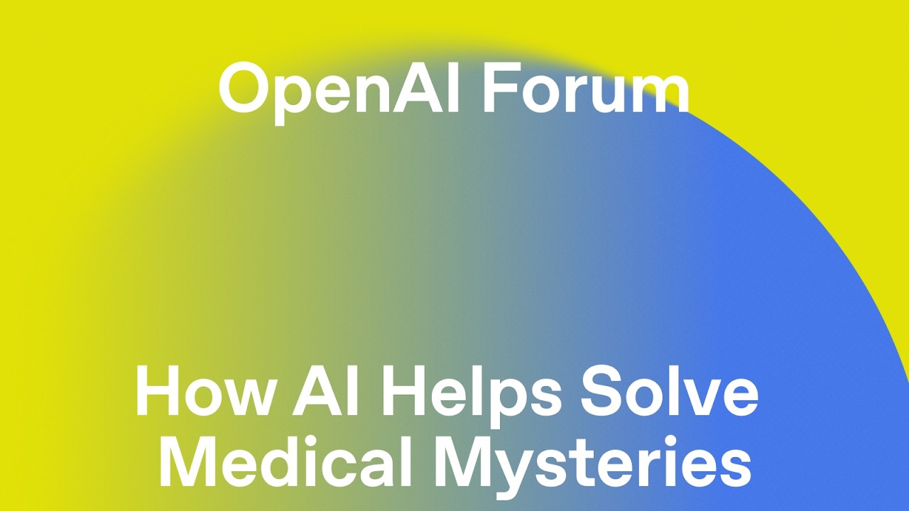 How AI Helps Solve Medical Mysteries at Boston Children’s Hospital | OpenAI Forum
