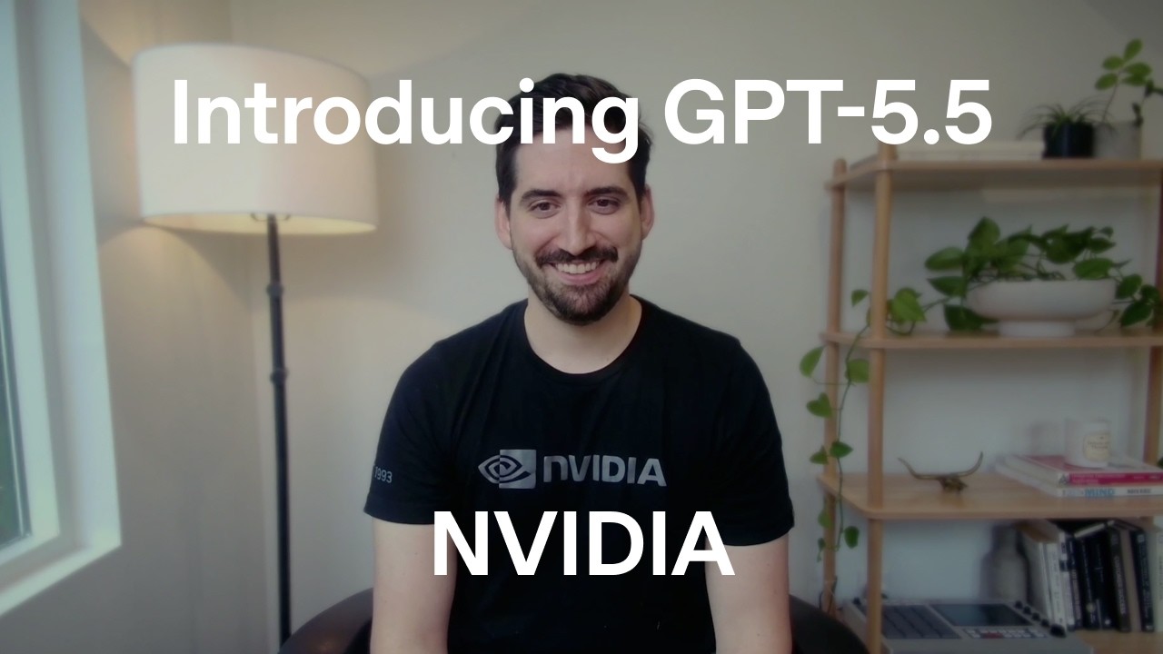 Introducing GPT-5.5 with NVIDIA — original channel thumbnail