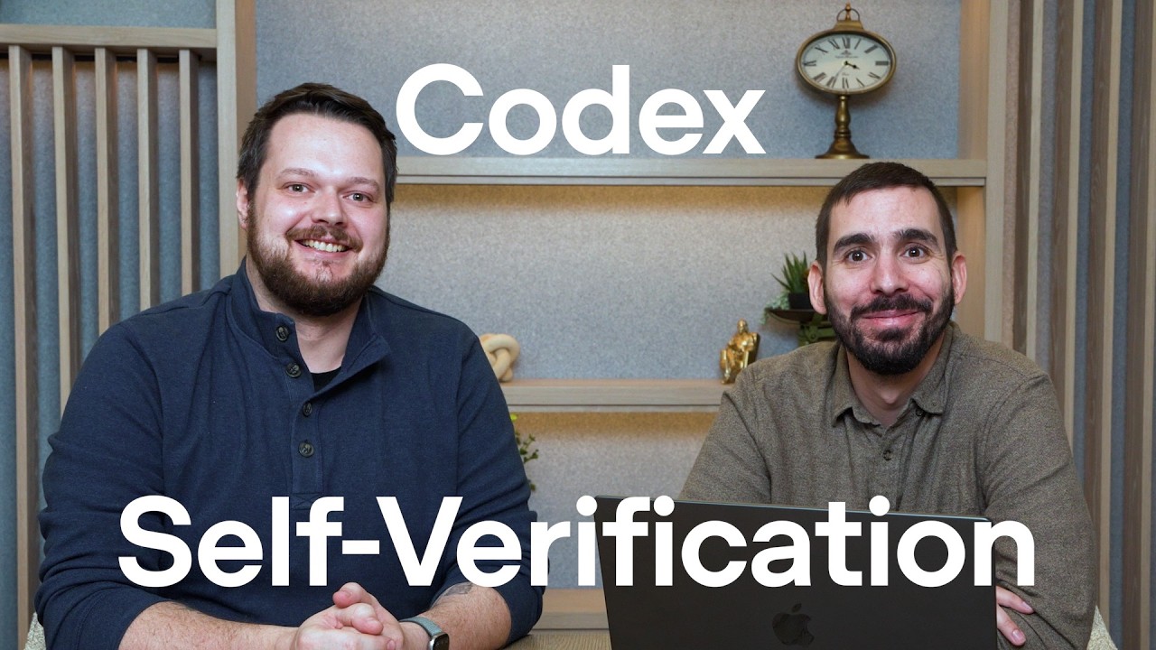 Codex checks its work for you — original channel thumbnail