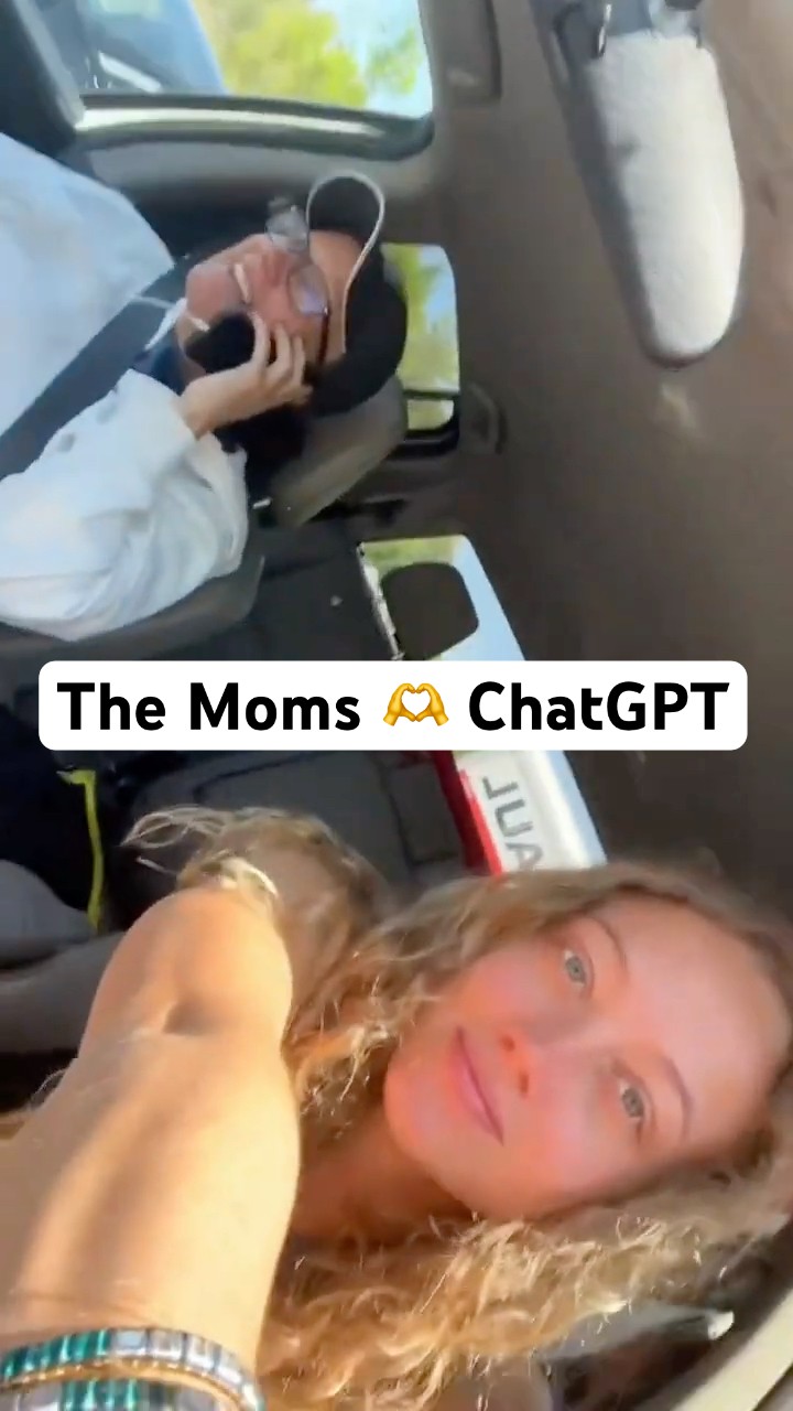 Moms use ChatGPT for the first time #Shorts — original channel thumbnail