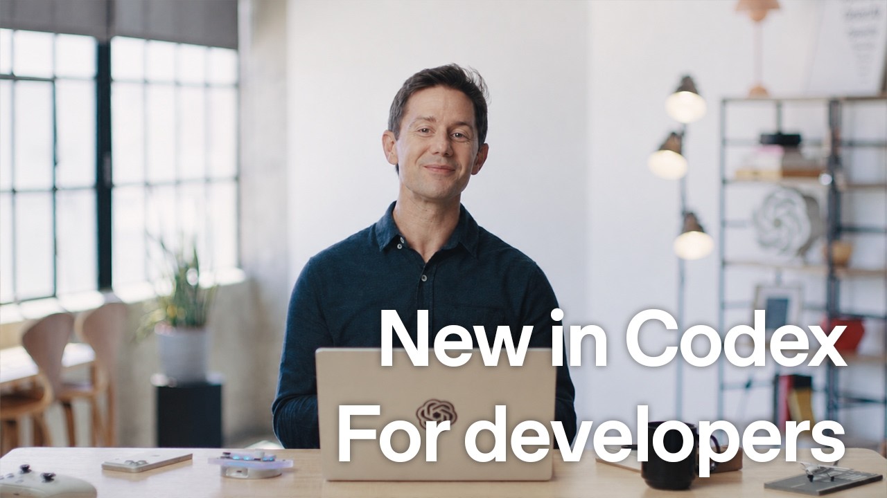 Codex just got better for developers — original channel thumbnail